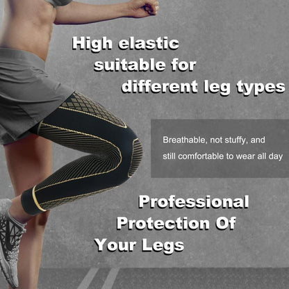 CopperFlow Pro Full Leg Compression Sleeve