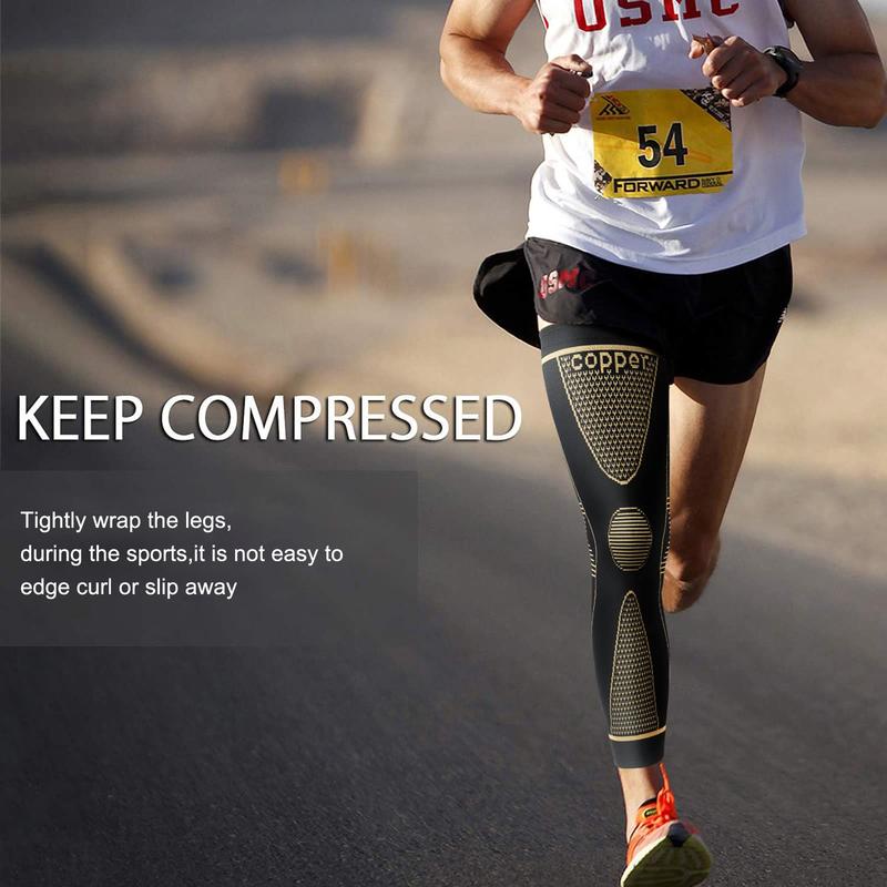 CopperFlow Pro Full Leg Compression Sleeve