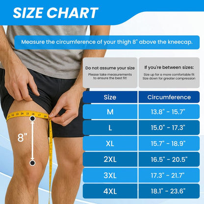 CopperFlow Pro Full Leg Compression Sleeve