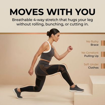 CopperFlow Pro Full Leg Compression Sleeve